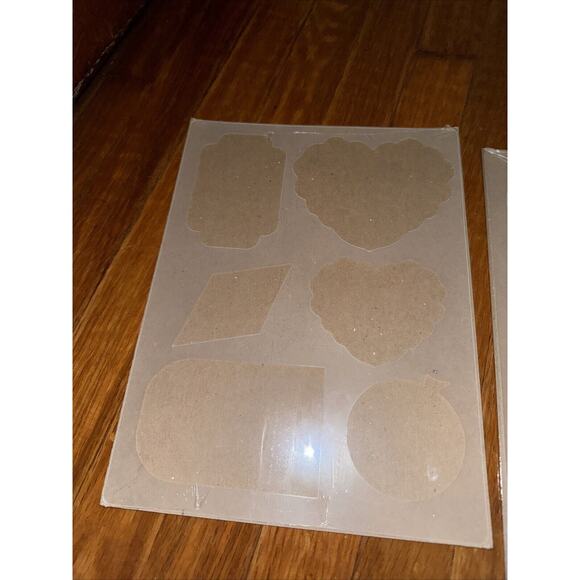 2 Creative Memories Template Designs Stars Hearts Geometric Shapes Ovals Circles - Picture 5 of 7